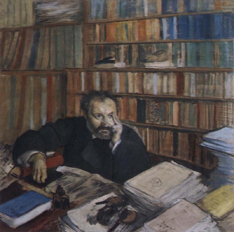 Portrait of the man, Edgar Degas
